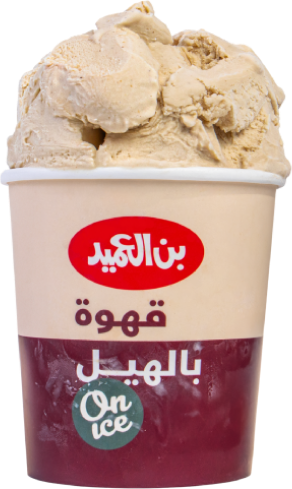 Collaboration ice cream flavor 4 in cup