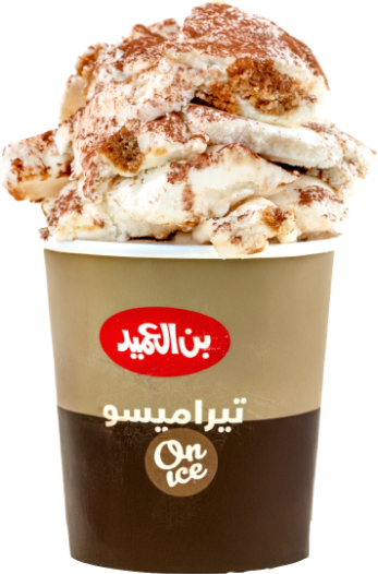 Collaboration ice cream flavor 2 in cup