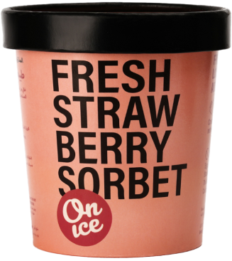 Fresh Strawberry Sorbet