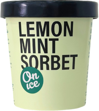 Lemon Mint Sorbet